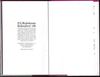P. G Wodehouse: Koktejlový věk