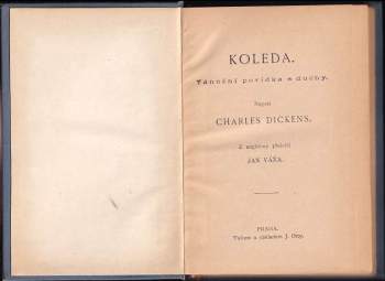 Charles Dickens: Tři vánoční povídky
