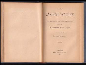 Charles Dickens: Tři vánoční povídky