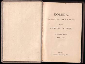 Charles Dickens: Tři vánoční povídky