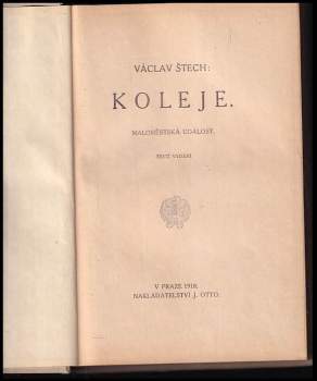 Václav Štech: Koleje