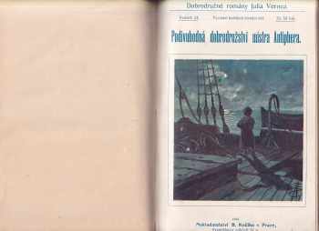 Jules Verne: Kolem měsíce + Patnáctiletý kapitán - část první + Patnáctiletý kapitán - část druhý + Podivuhodná dobrodružství mistra Antiphera - díl I. + díl II.