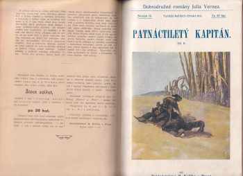 Jules Verne: Kolem měsíce + Patnáctiletý kapitán - část první + Patnáctiletý kapitán - část druhý + Podivuhodná dobrodružství mistra Antiphera - díl I. + díl II.