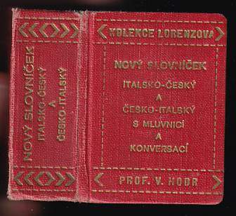 Kolibří slovníček česko-italský a italsko-český