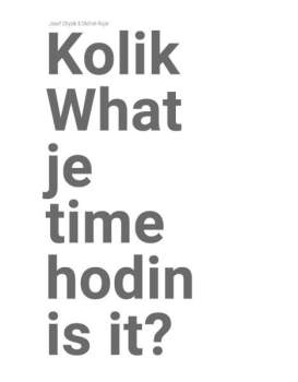 Kolik je hodin?