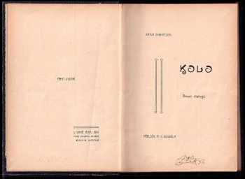 Arthur Schnitzler: Kolo