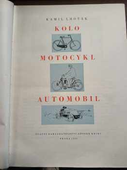 Kamil Lhoták: Kolo - motocykl - automobil