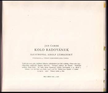 Jan Čarek: Kolo radovánek