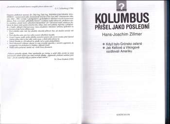 Hans-Joachim Zillmer: Kolumbus přišel jako poslední