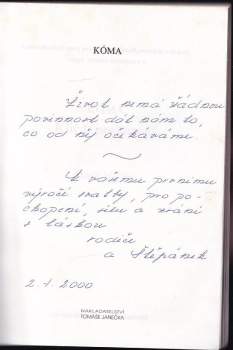 Arnold Mindell: Kóma