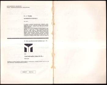 Naum Jakovlevič Vilenkin: Kombinatorika