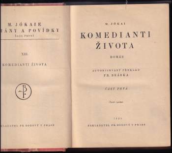 Mór Jókai: Komedianti života