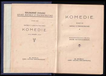 Nataly von Eschstruth: Komedie