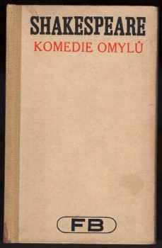 William Shakespeare: Komedie omylů