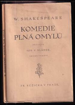 William Shakespeare: Komédie plná omylů