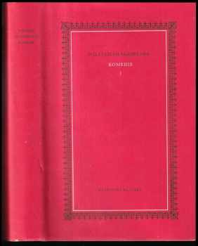 Komedie : 1 - Komedie omylů, Dva kavalíři z Verony, Marná lásky snaha, Zimní pohádka, Bouře - William Shakespeare (1988, Odeon) - ID: 2245601