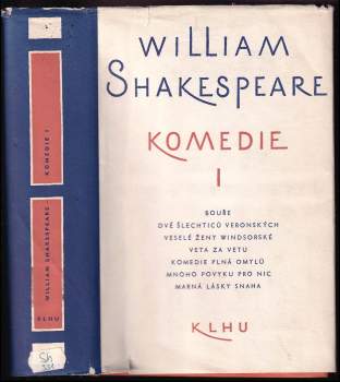 William Shakespeare: Komedie