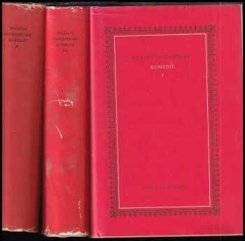 KOMPLET William Shakespeare 3X Komedie - různá vydání - William Shakespeare, William Shakespeare, William Shakespeare, William Shakespeare, Břetislav Hodek, Zdeněk Stříbrný (1955, Odeon) - ID: 611359