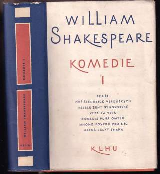 William Shakespeare: Komedie