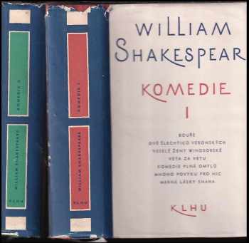 Komedie : I - William Shakespeare (1959, Státní nakladatelství krásné literatury, hudby a umění) - ID: 134131