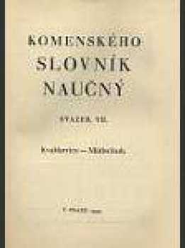 Komenského slovník naučný