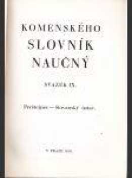 Komenského slovník naučný