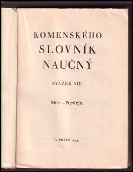 Komenského slovník naučný