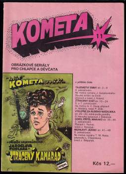 Kometa 11, Obrázkové seriály pro chlapce a děvčata