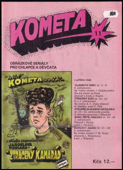 Kometa 11, Obrázkové seriály pro chlapce a děvčata