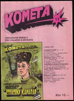 Kometa 11, Obrázkové seriály pro chlapce a děvčata