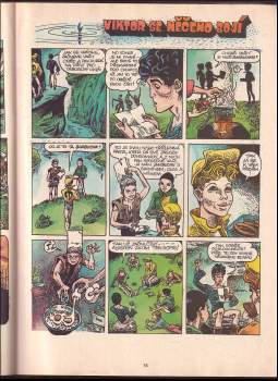 Jaroslav Foglar: Kometa 13, Letící komixová kometa