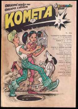 Kometa 3 - Obrázové seriály pro chlapce a děvčata - Karel Saudek (1989, comet)