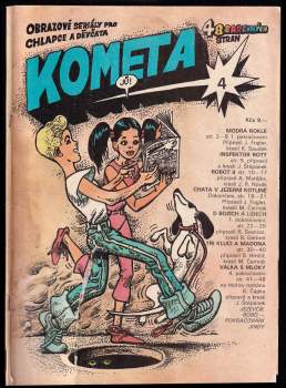 Kometa 4 - Obrázové seriály pro chlapce a děvčata