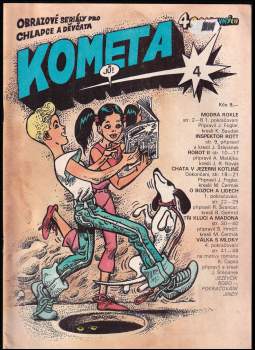 Kometa 4 - Obrázové seriály pro chlapce a děvčata
