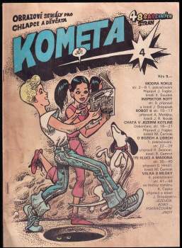 Kometa 4 - Obrázové seriály pro chlapce a děvčata