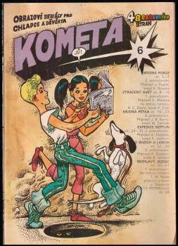 Jaroslav Foglar: Kometa 6 - obrazové seriály pro chlapce a děvčata