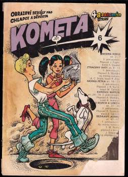 Jaroslav Foglar: Kometa 6 - obrazové seriály pro chlapce a děvčata