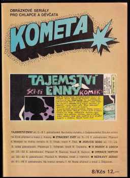 Kometa 8 - obrazové seriály pro chlapce a děvčata (1989, Svépomoc)