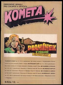 Kometa 9, obrázkové seriály pro chlapce a děvčata