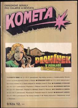 Jaroslava Šálková: Kometa 9, obrázkové seriály pro chlapce a děvčata