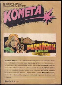 Kometa 9, obrázkové seriály pro chlapce a děvčata