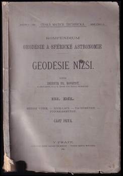 Kompendium geodésie a sférické astronomie