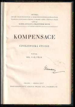 Jan Přib: Kompensace