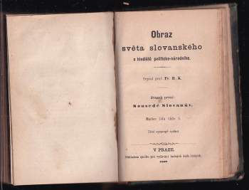 Václav Vlček: O národní osvětě hledíc obzvláště k literatuře české