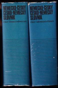 František Widimský: Německo-český a česko-německý slovník