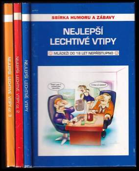 KOMPLET 3X - Nejlepší lechtivé vtipy 1-3