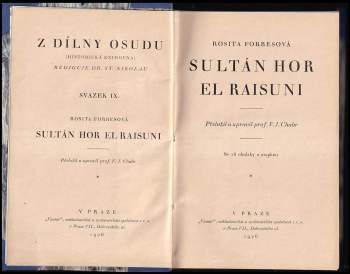 Rosita Forbes: Sultán hor el Raisuni