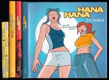 KOMPLET 4X Hana & Hana Ty jo + Ty kráso + Ty vogo + WOW!