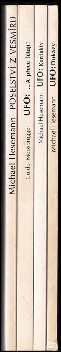 Michael Hesemann: KOMPLET 4X UFO: důkazy + UFO + UFO + Poselství z vesmíru