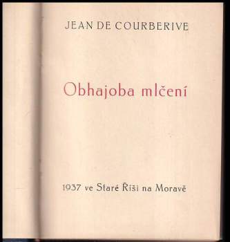 Jean de Courberive: Obhajoba mlčení 2